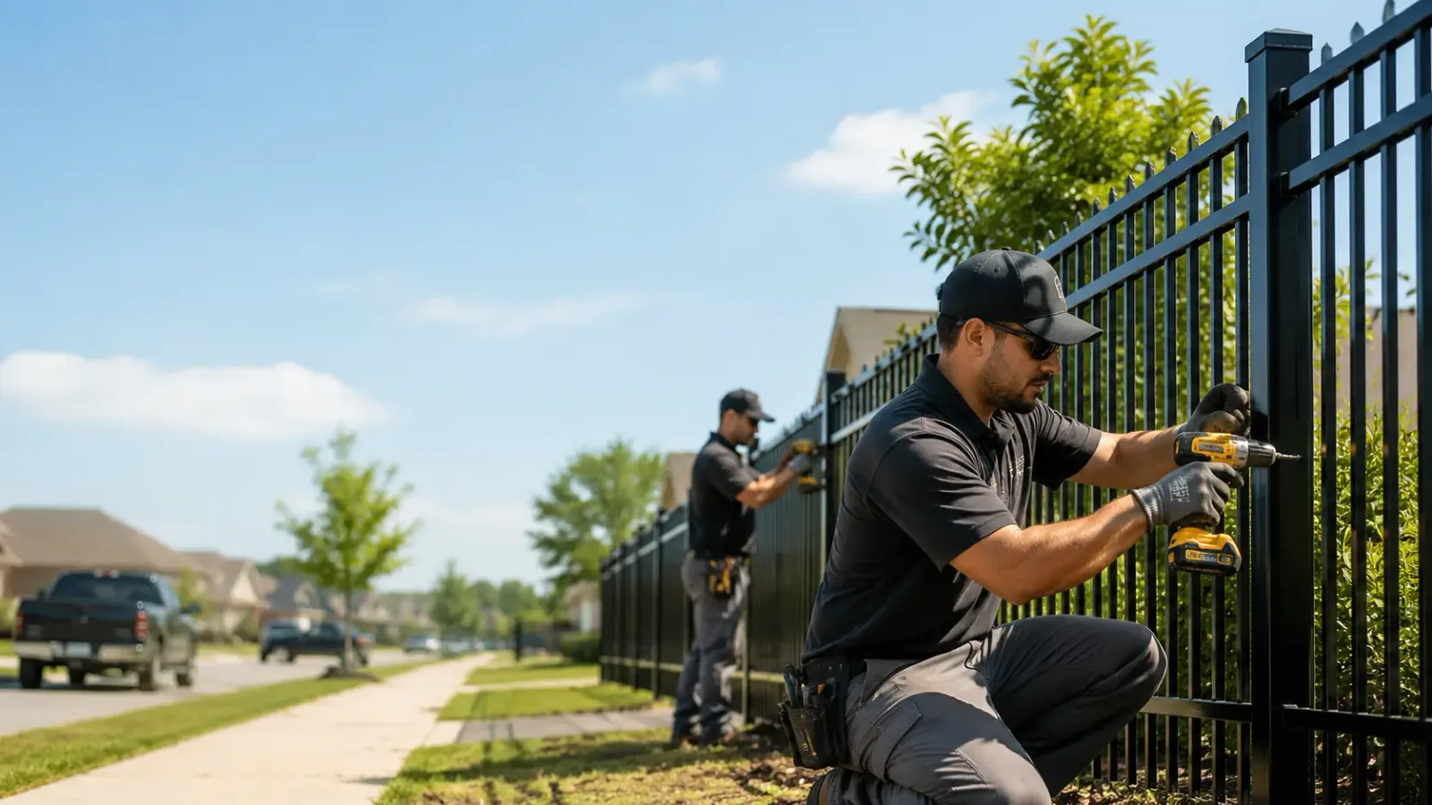 Metal Fence Installation in Warren, AR